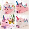 Luxuriously Soft Large Galaxy Unicorn Plush Toy Bed Pillow For Kids And Girls
