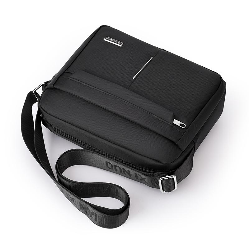 Business Men's Shoulder Bag Large Capacity Office Bag Large Capacity Multi-Layer Messenger Bag