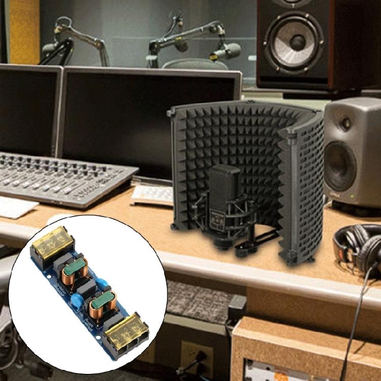 Two Stage Filter Board Electromagnetic Filter 25A Current Capacity Low-pass Filter for Industrial Power Purification