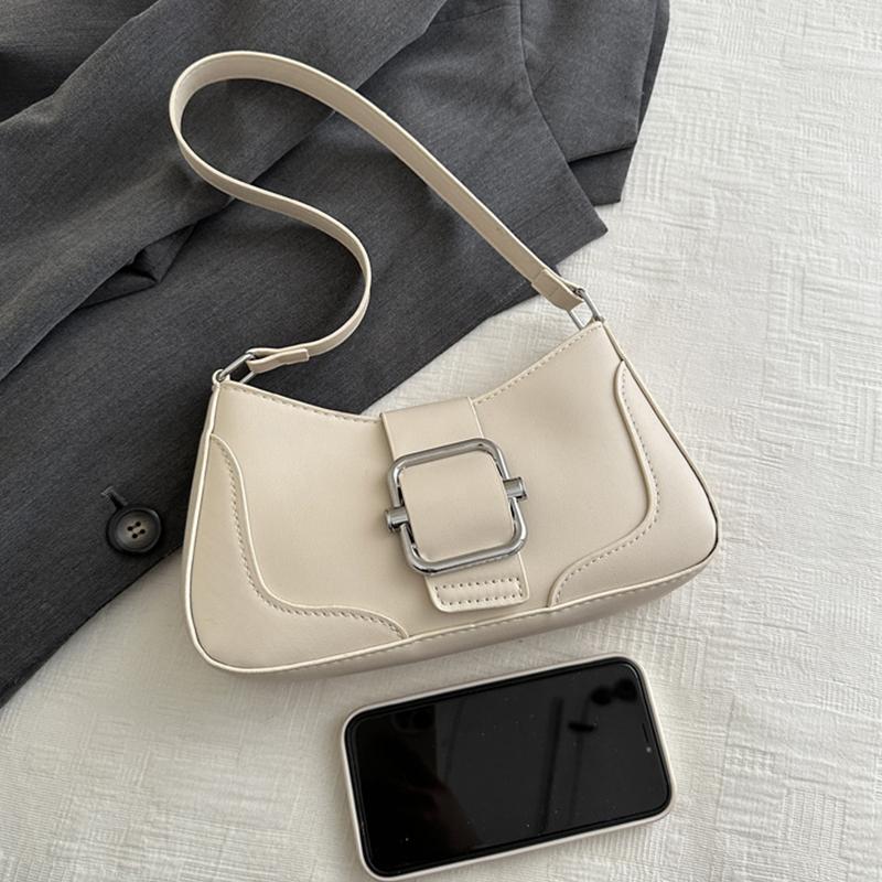 Bolso de Hombro para Mujer Moda Color Sólido Cuero PU Bolsos Y Carteras Casual Cruzado para Damas Para Uso Diario CLE
