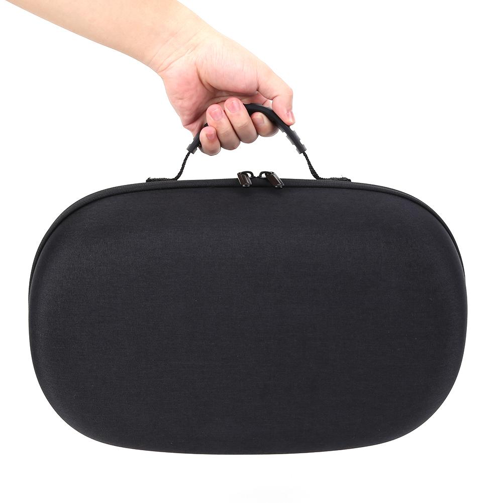 Harte Tragetasche mit Objektivabdeckung Stoßfeste Hartschalenhülle Kratzfeste Netztasche für Meta Quest 3 VR-Headset-Zubehör