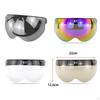Visor Lens for 3-Snap Motorcycle , Easy Installation, Compact, Lightweight