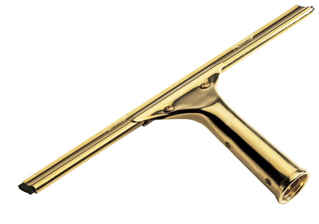 Ettore Professional Glass Cleaning Tools Squeegee Tools are of Different [Standard (Brass) 12" (30cm) Set] [Professional Quality]