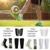 3pcs/set Comfortable Football Shin Pads Lightweight Football Ankle Socks Soccer Shin Guards  Mens