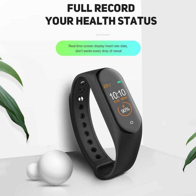 Buy Sports Monitor Pedometer Bracelet M4 Smart Band Wristband Health