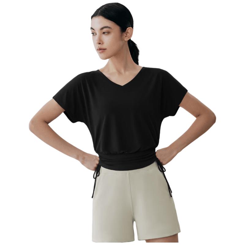 Gigt Женский легкий топ с коротким рукавом для йоги и пилатеса L/XL