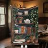 1PC Botanical illustrationOutdoor Flannel Blanket - Soft Plush Decor for Picnics, camping, Bedroom, Playroom, Office, or Lunch Break 1261A