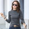 Women Long Sleeve Cotton Autumn Shirt Spring Korean Female Tops Tees Casual Plus Size Loose Patchwork Za Woman Blouse