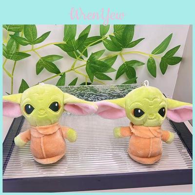 Adorable Star Wars Baby Yoda Plush Doll Keychain Soft Stuffed Toy For Collector