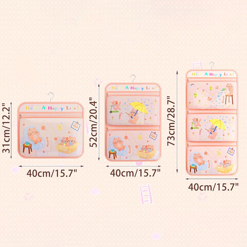 Wandmontierte Aufbewahrungstasche für Unterwäsche, faltbarer Organizer für BHs und Socken, Organizer für Handtücher und Badetücher im Schrank