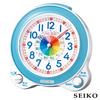 Used SEIKO Seiko Clock Educational Clock Domestic Genuine Product KR887L Alarm Clock CLOCK Children Kids Junior Blue Blue Alarm Alarm Desk Clock