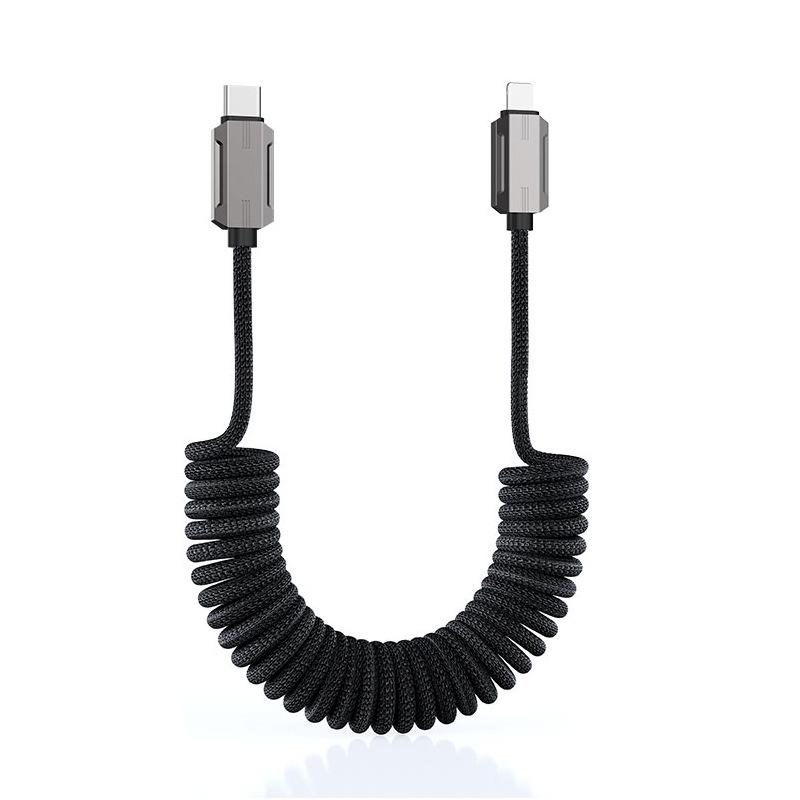 240W Magnetic Retractable Dual Type-C Charging Cable for Huawei & iPhone 17