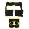Slimming Belt Fat Burning Abdomen Hips Leg Trainer Workout Belt with 2pcs Arm SleeveL XL