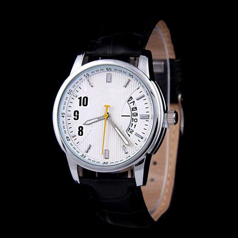 New Fan Calendar Men s Belt Watch Fashion Quartz Watch Men s Watch чёрный