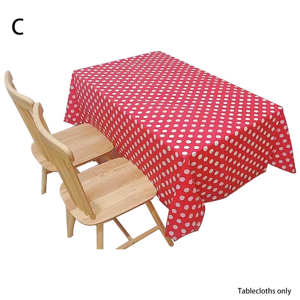 Waterproof Oil Proof PVC Table Cloth Anti-Scalding Table Cover Home Dining Tablecloth Dinner Table Decor Kitchen Accessories