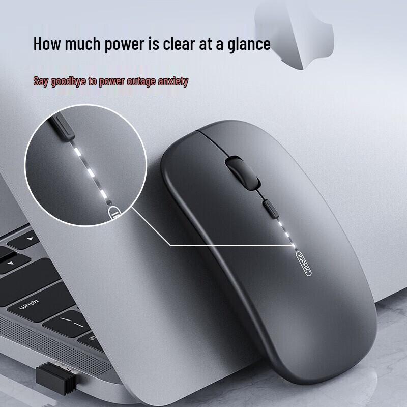 INPHIC M1P 2nd Gen Ultra-thin Wireless Silent Mouse