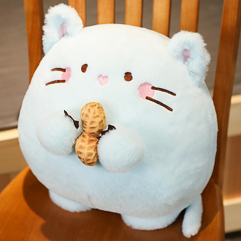 Creative Peanut Mouse Doll Plush Toy Little Mouse Doll Sleeping On Bed Holding Ragdoll Girl Birthday Gift