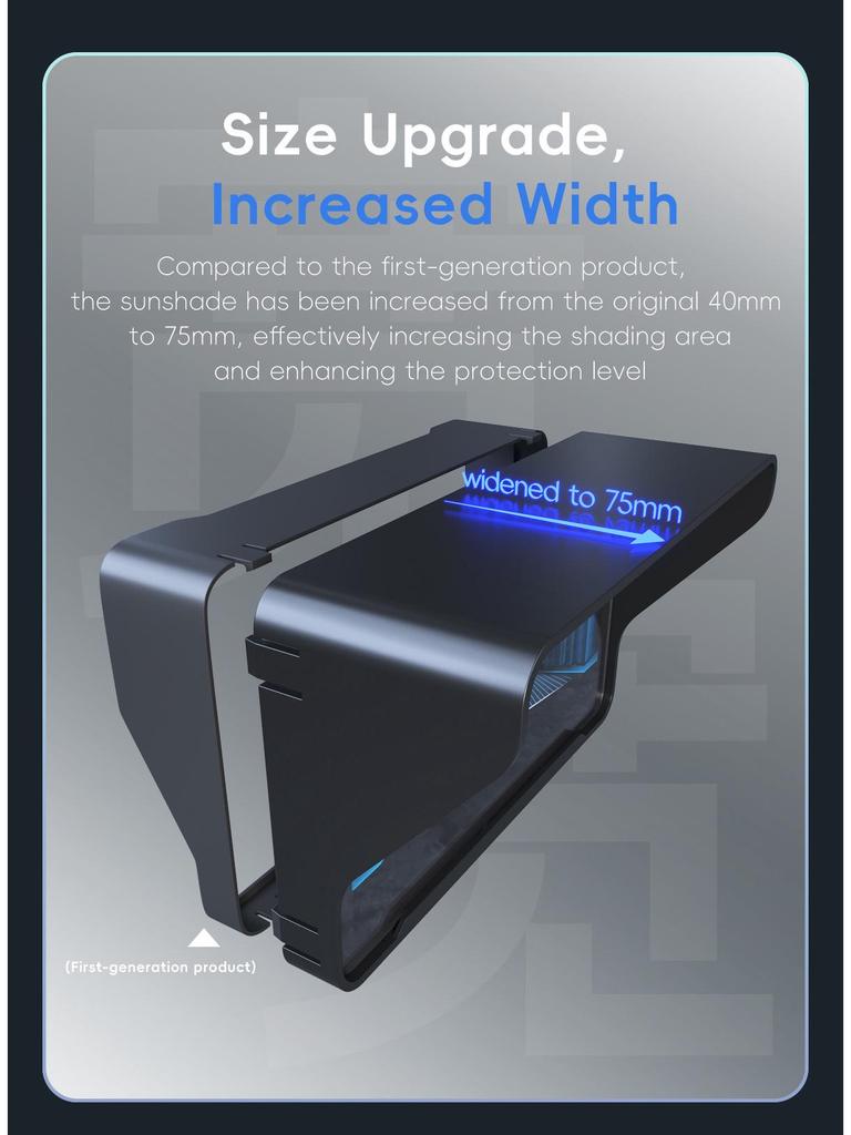 Zontes 368G Motorcycle Instrument Screen Sunshade with Reflective Light-Blocking Protection