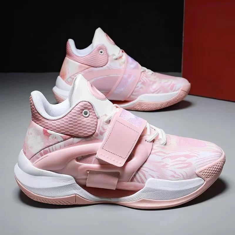 Basketbalové boty Prodyšné Pohodlné Sportovní boty Tréninkové Atletické Basketbalové Tenisky Pánské Pár Sportovní boty Dámské