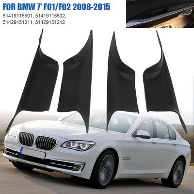 Front Rear Door Interior Handle Pull Carrier Cover 51429151212 51419115501 For BMW 7 Series F01 F02 2008 2009 2010 -2015