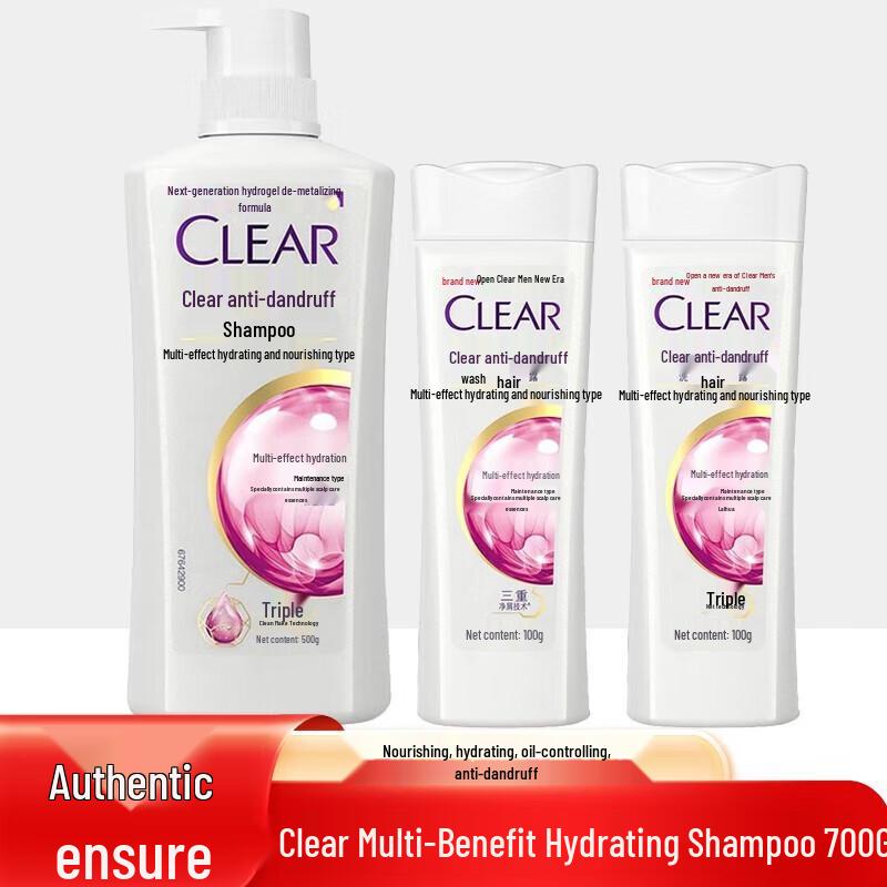 Clear Anti-Dandruff Multi-Action Moisturizing Shampoo