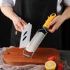 Mill Cheese Grater Stainless Steel Lemon Zester Citrus Ginger Garlic Grater Long Handle Vegetables Kitchen Tool Manual Slicer