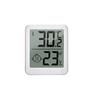 Indoor Thermometer LCD Digital Clock Thermometer Hygrometer Temperature Humidity Tester