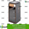 Stainless Steel Outdoor Trash Bin for Hotels, Parks, and Malls