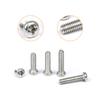 M1 M1.2 M1.4 M1.6 M2.5 M3 Metrisches Gewinde Maschinenschraube Kreuzschlitz Senkkopf Kreuzschlitz Schrauben Kasten-Set 304 Edelstahl Sortiment-Kit
