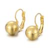Korean Fashion Stainless Steel Ball Drop Earrings - Small and Fresh