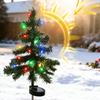 Solar Christmas Tree Garden Lights Outdoor Christmas Decorations, 8 Modes, Suitable For Pathways, Patios And Courtyard Holiday Lighting