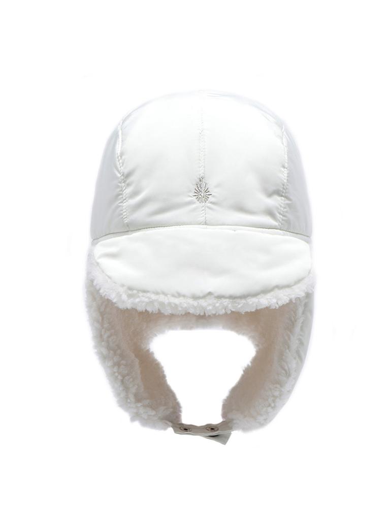 Poejidam Padding Earflap Hat In Ivory