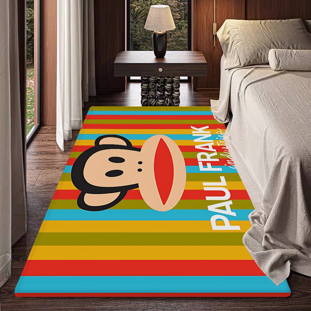 Fashion P-Paul Frank Door Mat Nordic Style Bedroom Living Room Doormat Home Balcony Anti-Slip Alfombra