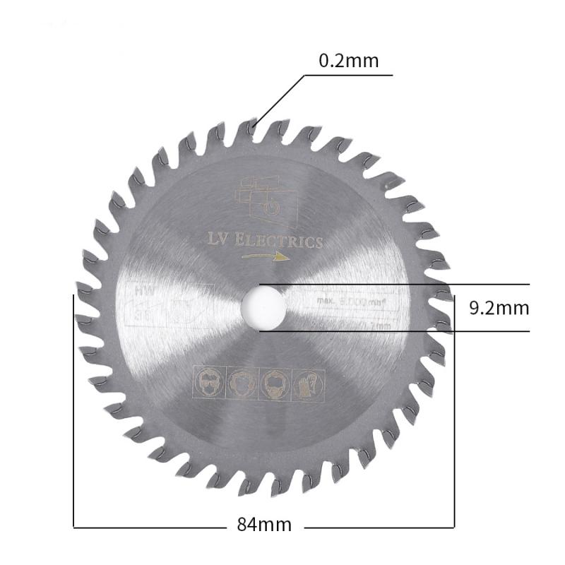 Tct Tungsten Carbide Mini Circular Saw Blade 36 T for Wood Cutting Power Tool Accessories Circular