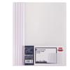 Deli A4 Transparent Sliding Bar File Folders (5-Pack)