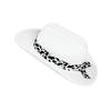 Trendy Cow Embellished Cowboy Hats For Youth Soft Multiple Color Size Photo Props