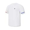Fila Tennis Series Casual Solid Color Contrast Round Neck Pullover Short Sleeve T-Shirt Men Tops Jade-White A11M423114FWT
