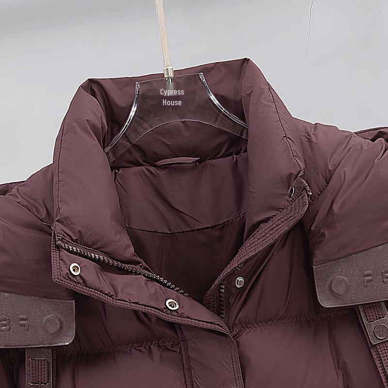 Women's 90% Down Loose Fit Hooded Puffer Jacket