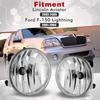 AUTOWIKI Fog Lights For 2001-2004 Ford F-150 Lightning, 2003-2005 Lincoln Aviator OEM Replacement Fog Lamps With Clear Lens 2PCS