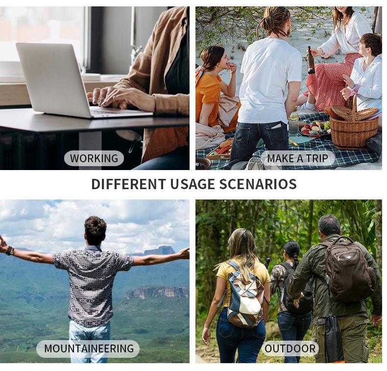 Bolsa de Almoço Transversal Isolada Colorblock de Grande Capacidade com Folha de Alumínio Espessa