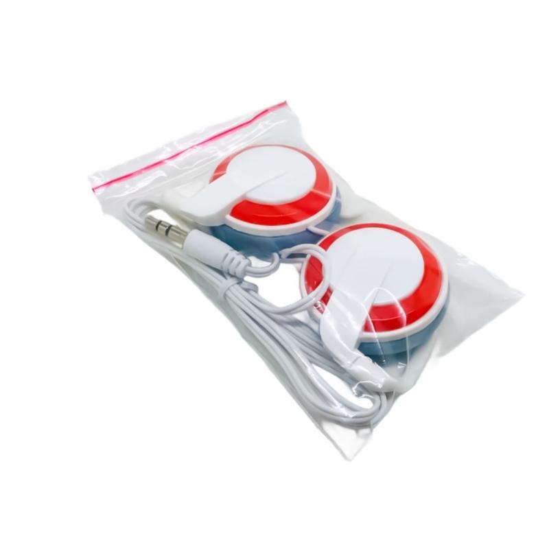 MultiColor Ear Hook Earphones With Clear Sound Comfortable Fit For MP3 MP4 Devices 3.5mm Plugs Clear Sound Quality