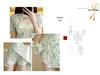 Chic New Qipao-Style Mesh Jacquard Dress Suit - Two-Piece Set