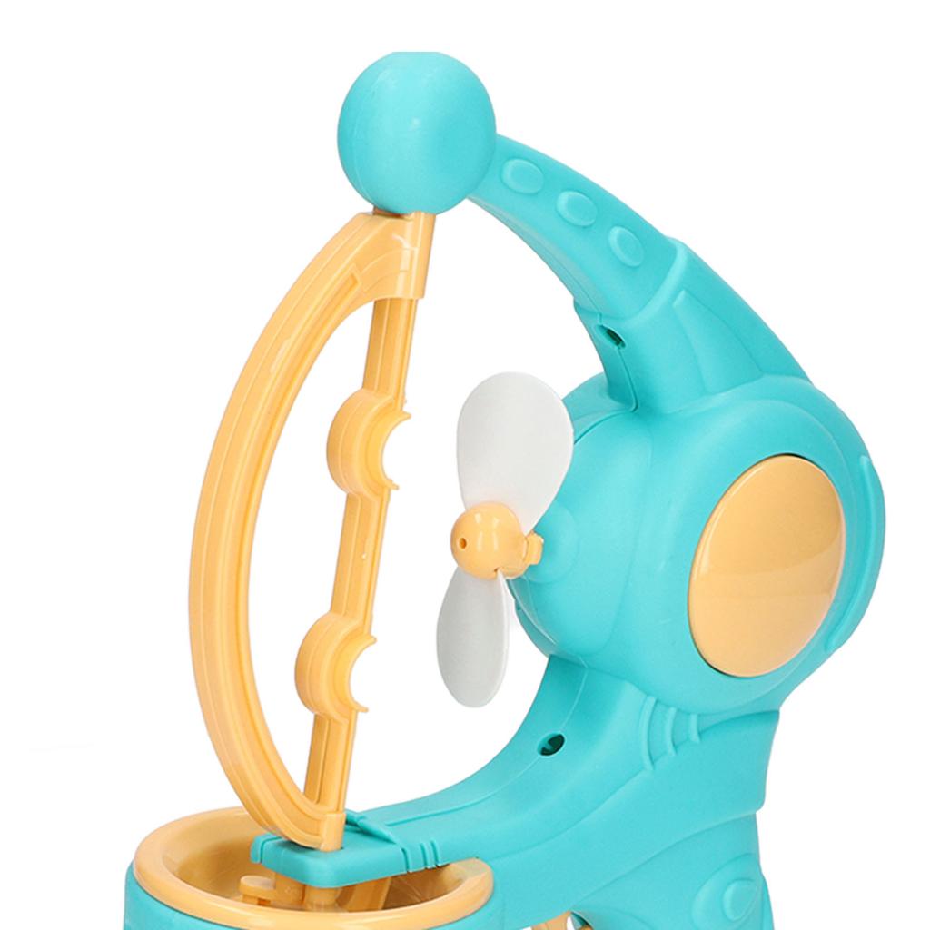 Bubble   Automatic Convenient Handle Battery Powered Interesting Fan Function Cartoon Bubble Machine for Toy