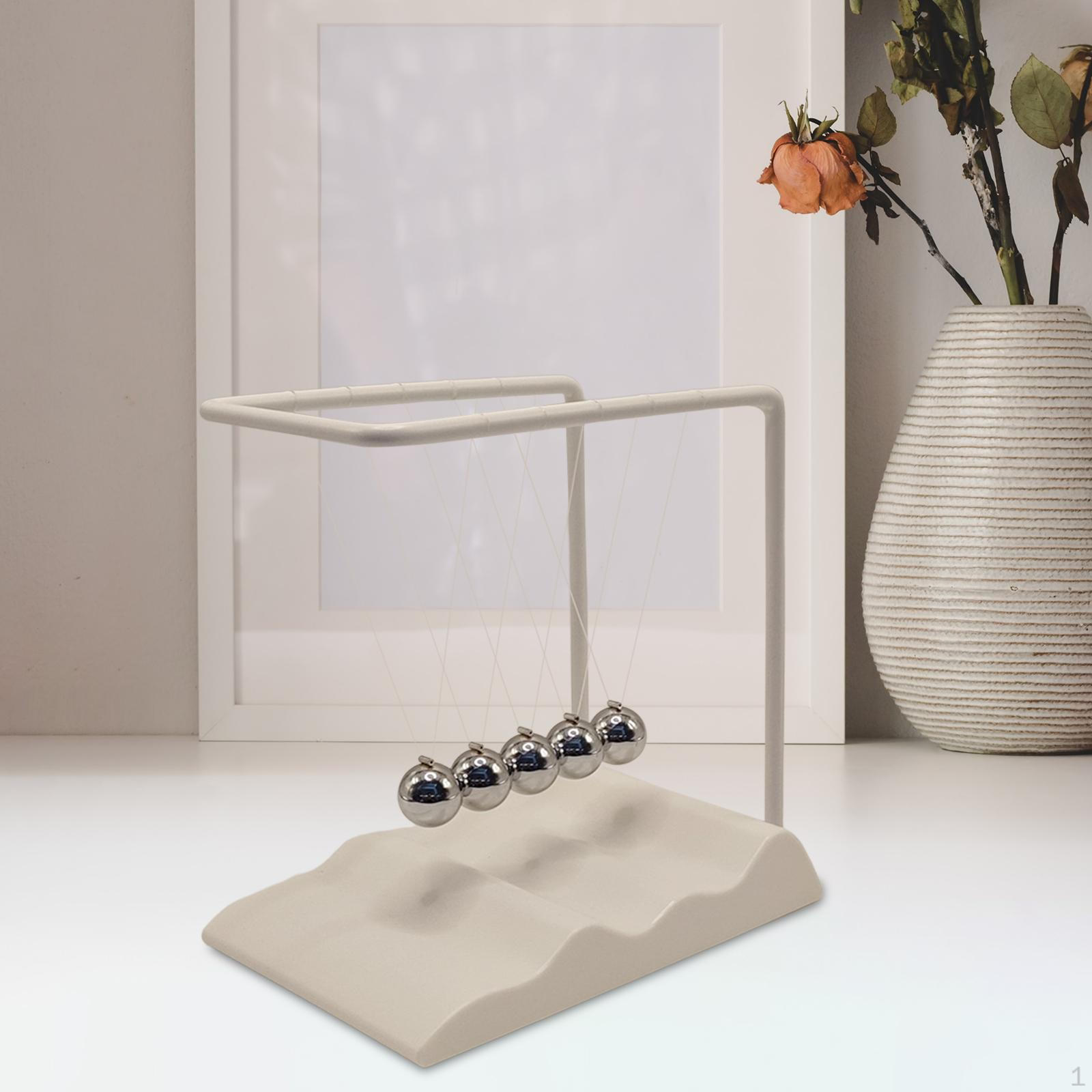 

Квадратные шары бильярдный стол игрушки офисные украшения маятник для украшения дома белый