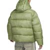 Nike Outdoor Contrast Color Lightweight Quilted Cotton Down Jacket With Logo Embroidery Men Jacket Green DQ4921-334