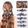 Damen-Haarspangen, Kristall-Strass-Haarspangen, ausgefallene Retro-Frühlings-Französische Haarspangen, Werkzeugzubehör für Frauen und Mädchen