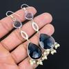 Friendship Day Sale 925 Silver Iolite Quartz Gemstone New Dangle Mother Earrings