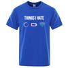 Men's Summer High Funny Printed T-Shirt Soft & Breathable Round Neck Short Sleeve Tee, Unisex Casual Wear