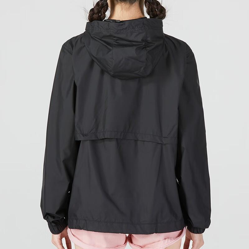 Nike Sport Running Hooded Knit Jacket Women Outerwear Black BV4123-010