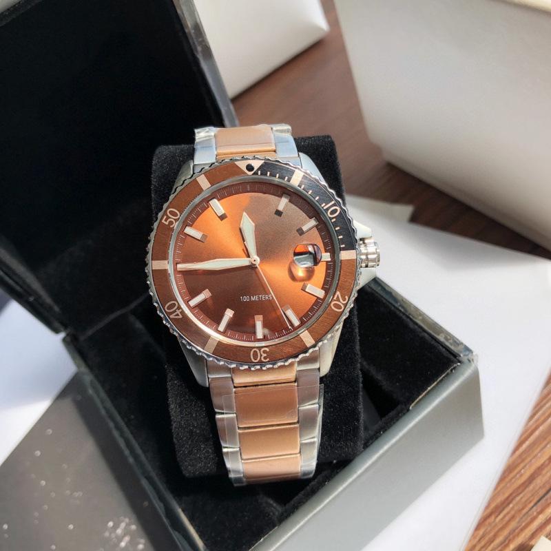 Moderne Armani Herren-Quarzuhr mit Stahl- und Nylonarmbändern - AR11338/AR11340